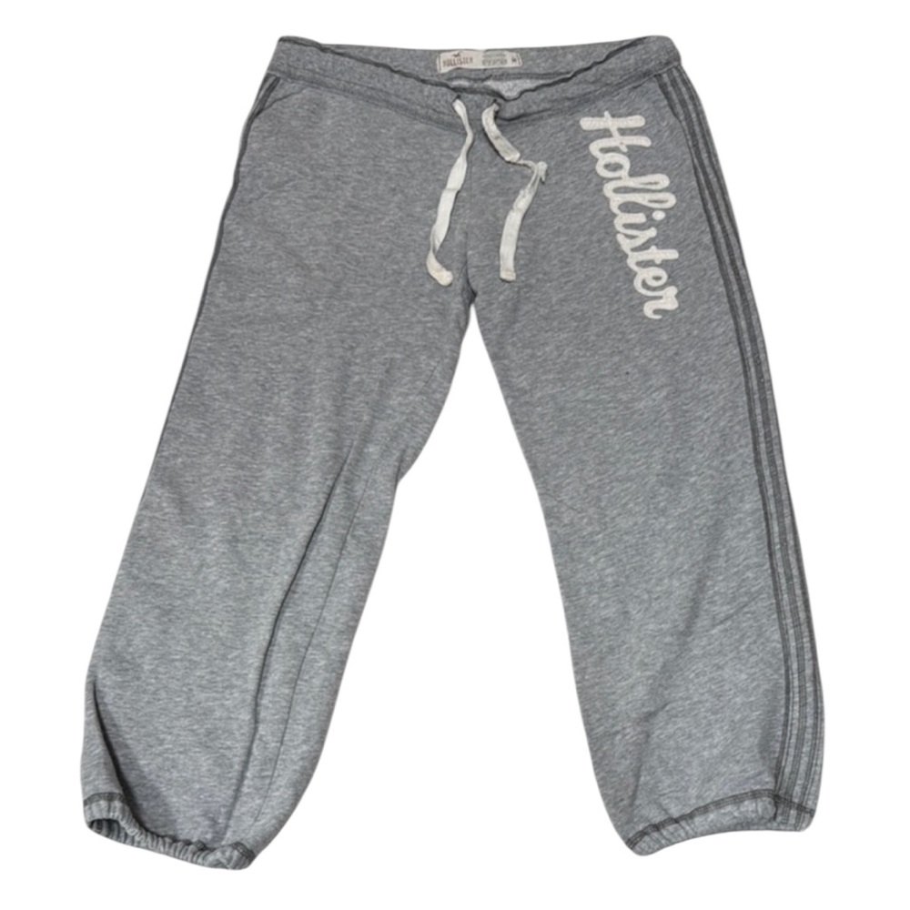 Hollister Y2K Vintage low rise jogger capri Pants with vintage Bird Logo on back